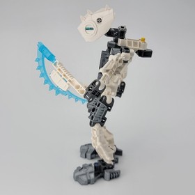 Bionicle (8741) TOA HORDIKA NUJU 100% Complete 2 Rhotuka Spinners Lego Spare Pcs
