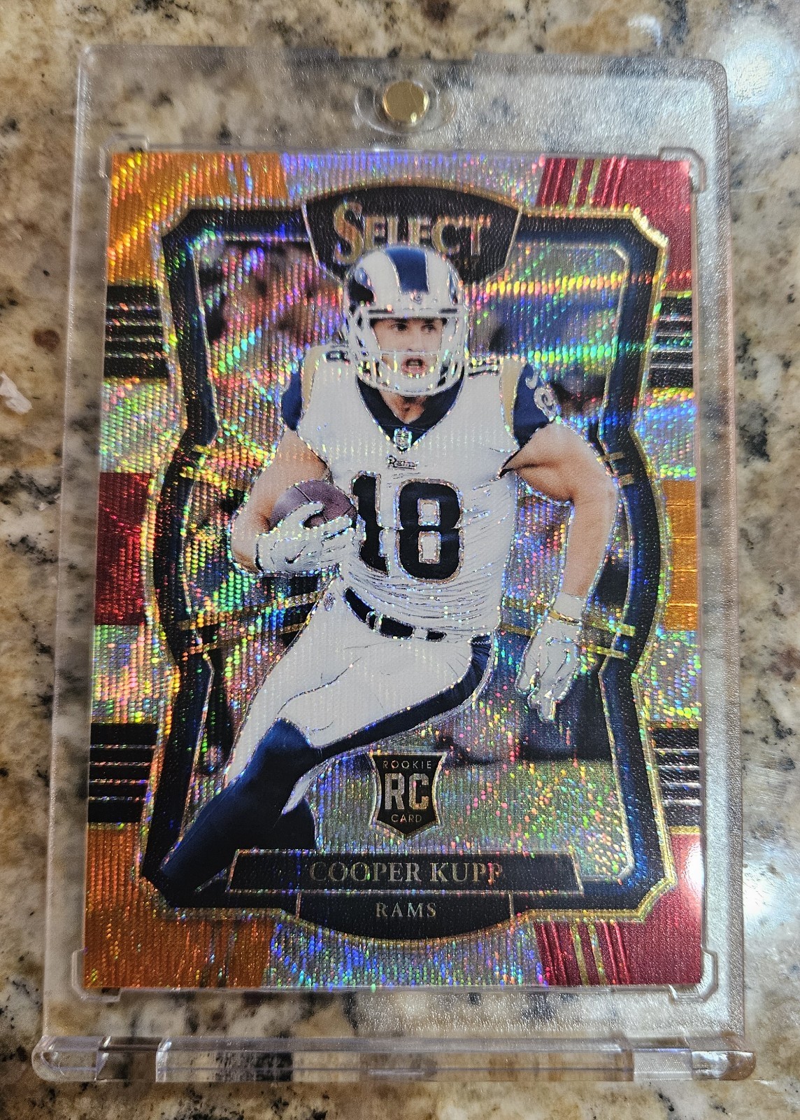 🔥2017 Cooper Kupp RC /149 Panini Select Tri-Color Prizm Premier Level #170🔥