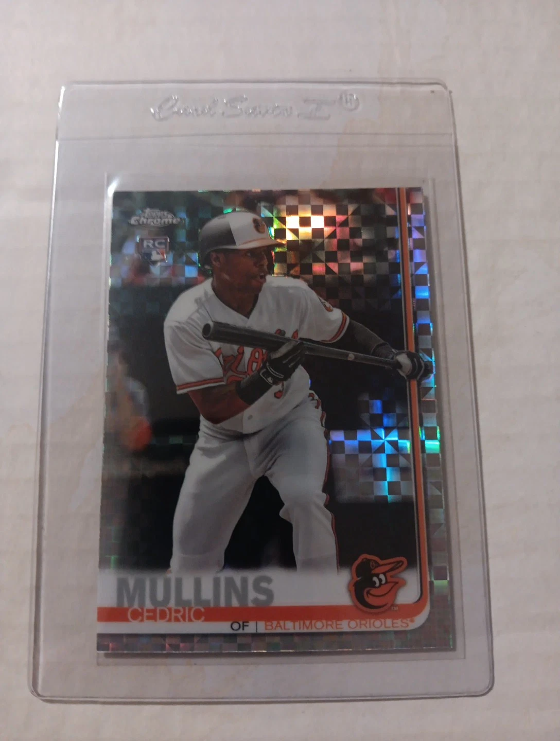 Cedric Mullins 2019 Topps Chrome X-FRACTOR RC Baltimore Orioles (#52)