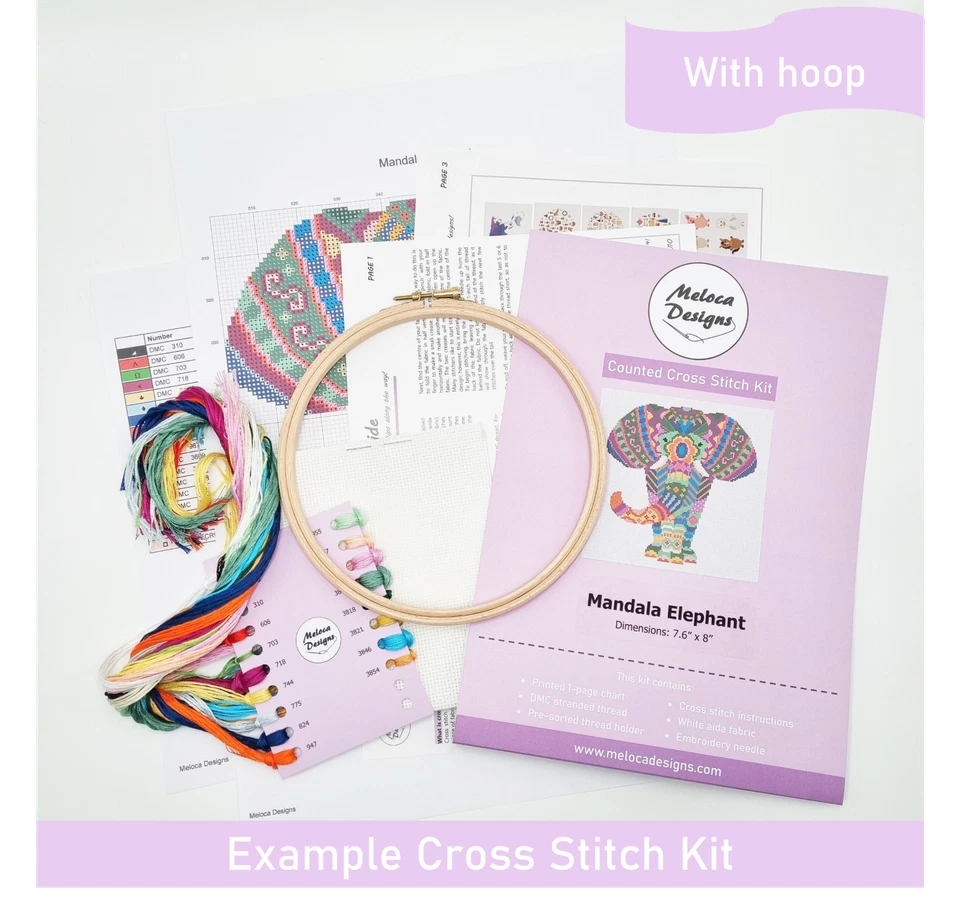 London Landmarks Cross Stitch Kit by Meloca Designs - Image 3 of 3