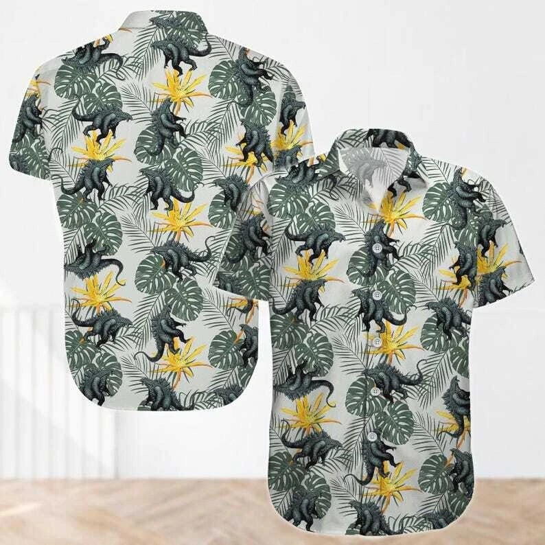 Godzilla Hawaiian Shirt for Monster Lovers in Sizes S-5XL