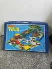 Vintage 1977 Matchbox Foldout Town Car Road Map Hospital Bank Gas Station