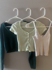 brandy melville, h and m tops bundle size small