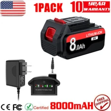 8000mAh 20V for Black and Decker 20 Volt MAX Lithium LBXR20 LB20 Battery 3.8Ah