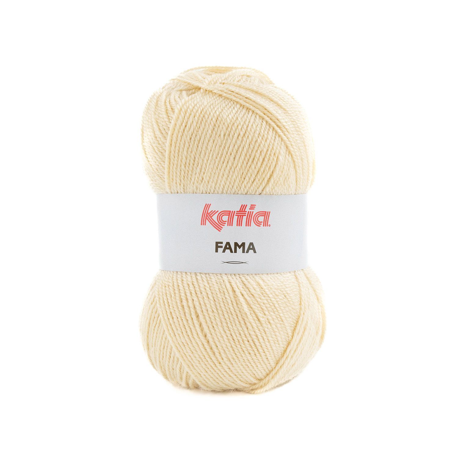 Fama by Katia - Crema (865) - 100 g / approx. 340 m Wool