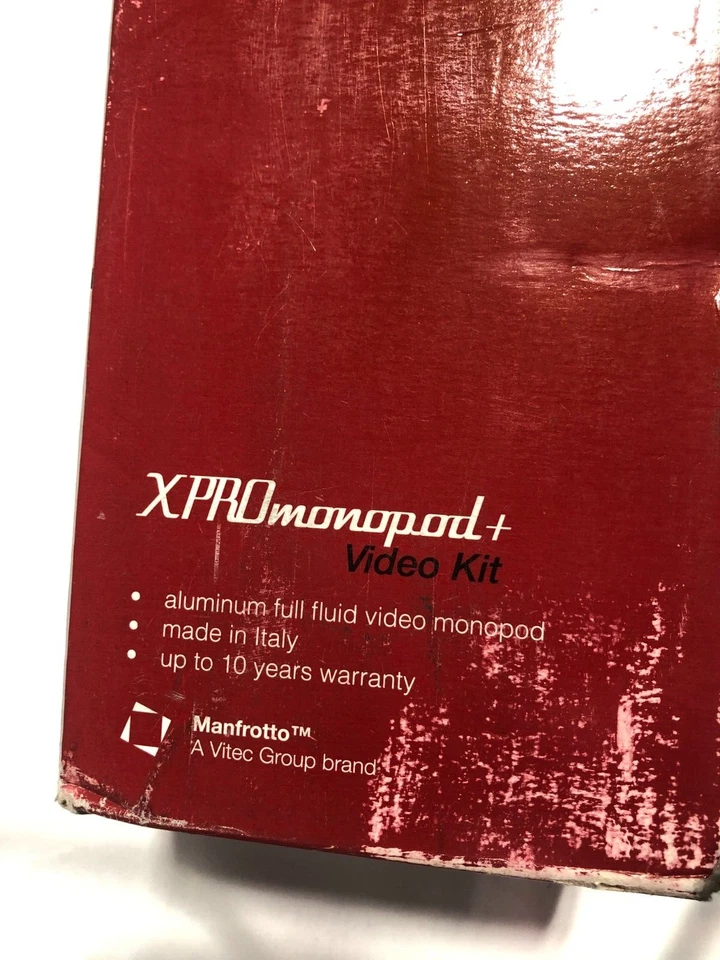 Manfrotto XPRO Monopod+ Video Monopod #MVMXPROA4US With Fluid Base - Image 3 of 4