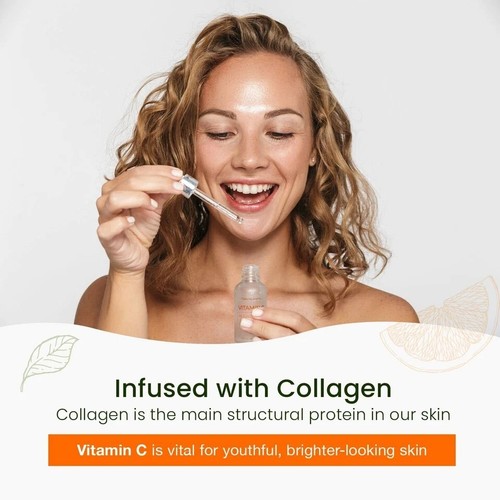 Natural Chemist Vitamin C Rejuvenating Facial Serum With Collagen 1.69 fl oz - Picture 3 of 4