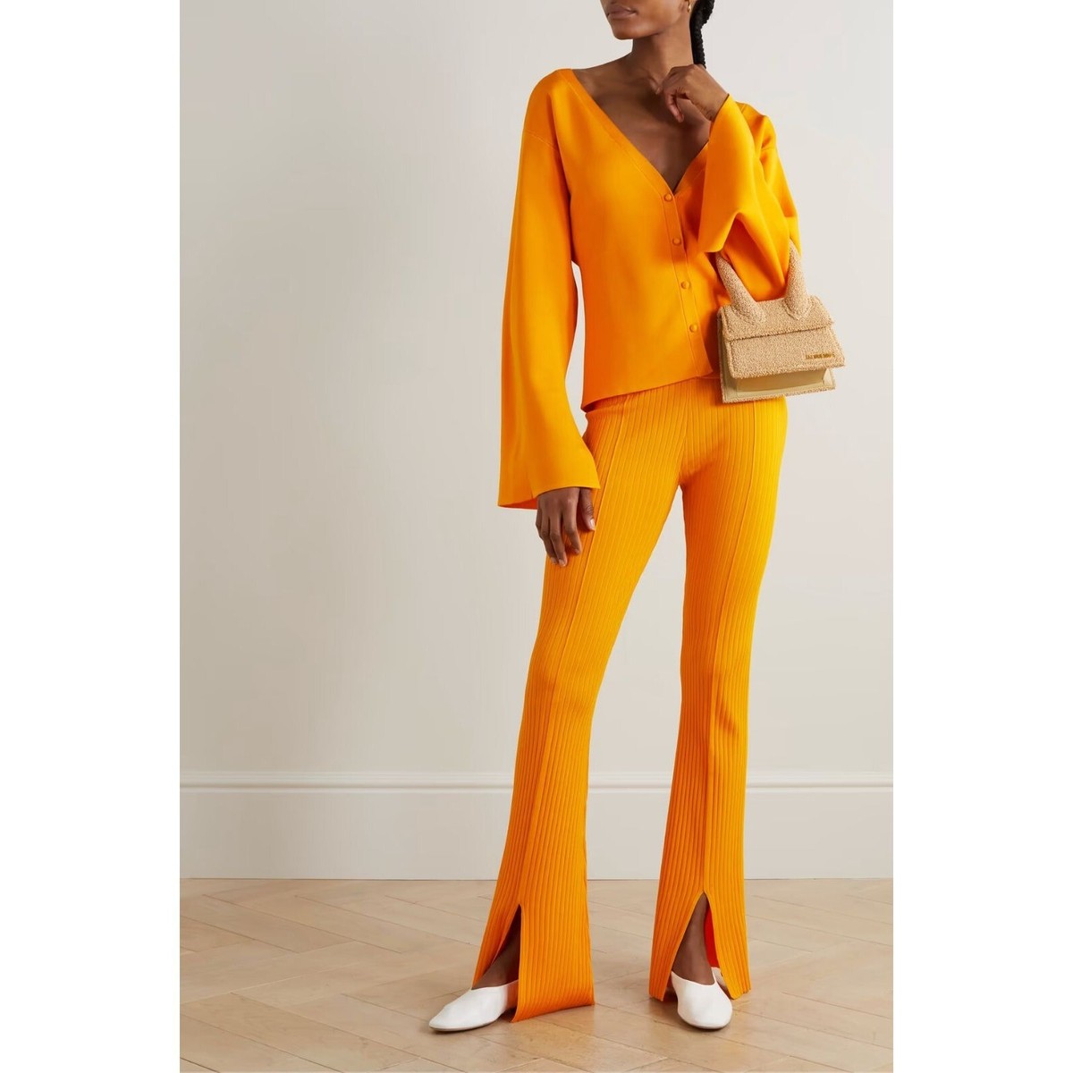 Nanushka Lette Lounge Pants Orange Womens Size XS