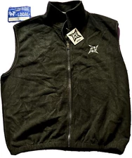 Metallica XL Giant Fleece Vest NWT + Crew Pass Citrus Bowl, Orlando, FL, 2003