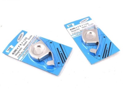 (2pcs) Large Magnetic Seam Guide Gauge Presser Sewing Machine, all Machines.