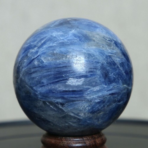 B6275-61mm-400g Natural kyanite ball quartz crystal sphere crystal healing - Picture 6 of 11