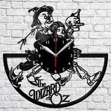 The wizard of oz Vinyl Clock Record Wall Clock Decor Fan Art Home 2798