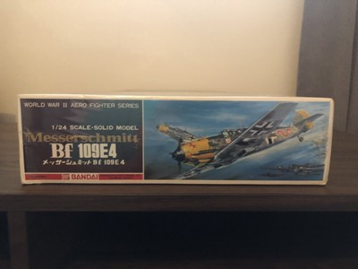 Bandai Messerschmitt Bf 109E4 Model Kit (1:24) SEALED | eBay