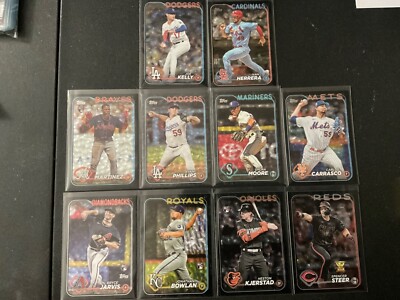 2024 Topps Series 2 SILVER/BLACK FoilBoard Super Box Exclusive YOU PICK!