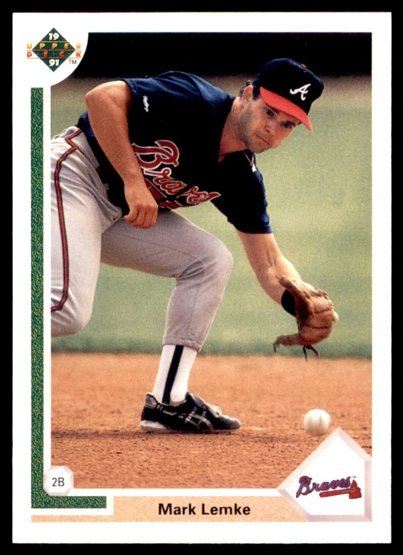 Mark Lemke trading card