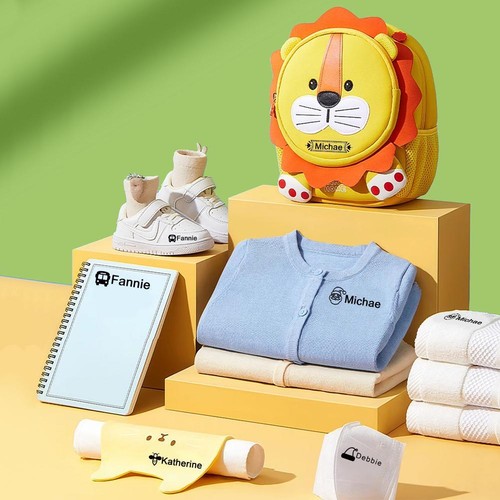 DIY Name Stamp for Children Kids - Self Inking Clothes Labelling Custom BEST UK - Picture 11 of 25