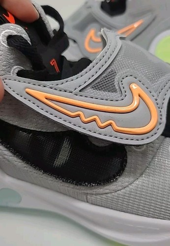 NUEVAS Tenis Nike KD Trey 5 X EP - Gris Lobo Volt Carmesí Talla Hombres 8 Mujeres 9.5 - Imagen 9 de 10