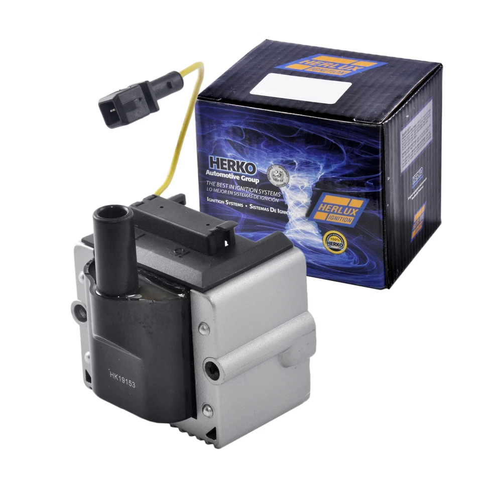 Herko Direct Ignition Coil B074 for Volkswagen Audi Cabriolet Fox Golf 1991-2004 - Image 2 of 3