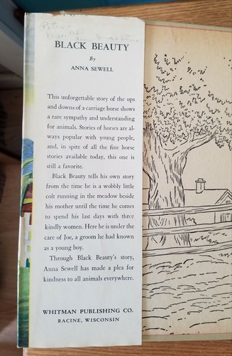 1938 Black Beauty Hard Cover Book by Anna Sewell - Picture 4 of 11