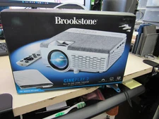 Brookstone Cineplay All-In-One Home Theater Projector Kit BSPJ4802KIT – Immersiv