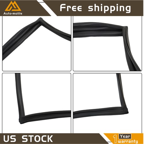 Para 1991-1997 Toyota Land Cruiser delantero trasero Rh & Lh negro puerta de goma vidrio funcionamiento - Imagen 9 de 11