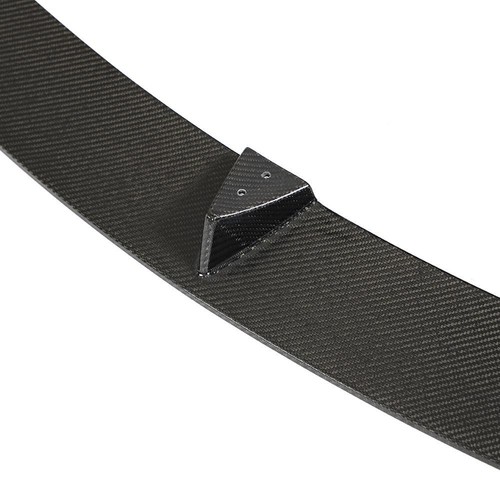 For 2021-2023 Tesla Model S REAL CARBON FIBER Front Bumper Lip Spoiler Splitters - Picture 12 of 12