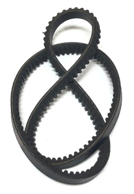 2PK COGGED PTO BELT SET FITS GRASSHOPPER 381914 381914G MADE IN USA