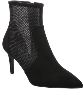 Alfani Women's Jamari Mesh Booties Black