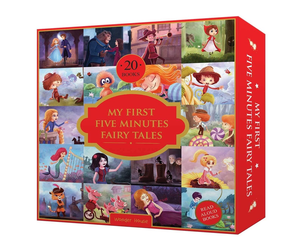 FAST SHIP-My First Five Minutes Fairy Tales Boxset: Giftset of 20