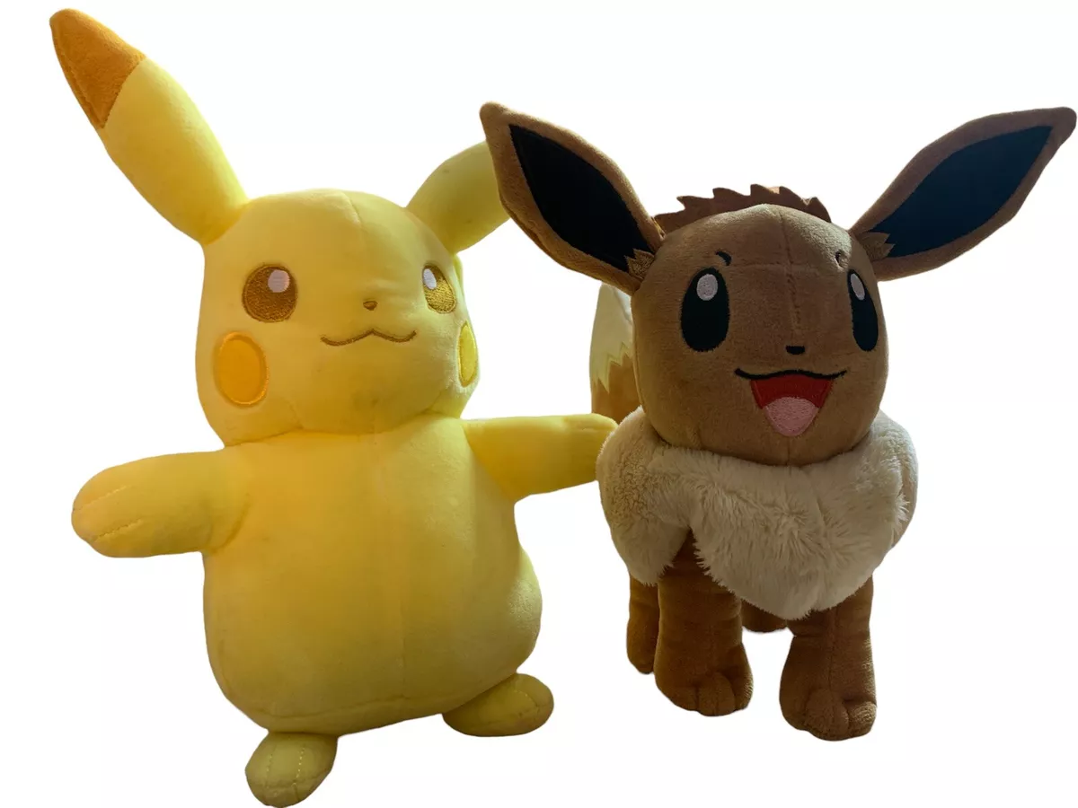 Pikachu eevee plush