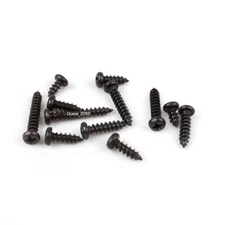 M2.2 Black Steel Phillips Pan Head Self Tapping Screws Sheet Metal Wood Screws