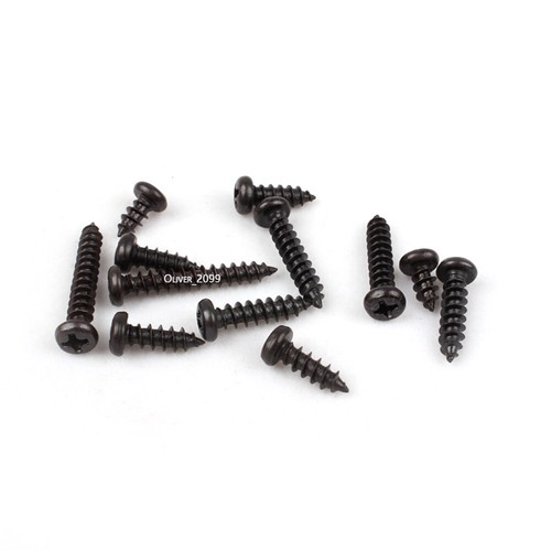 M2 M2.3 M2.5 M3 M4 Negro Acero Phillips Pan Cabezal Autogolpe Tornillos Chapa Metal - Imagen 3 de 10