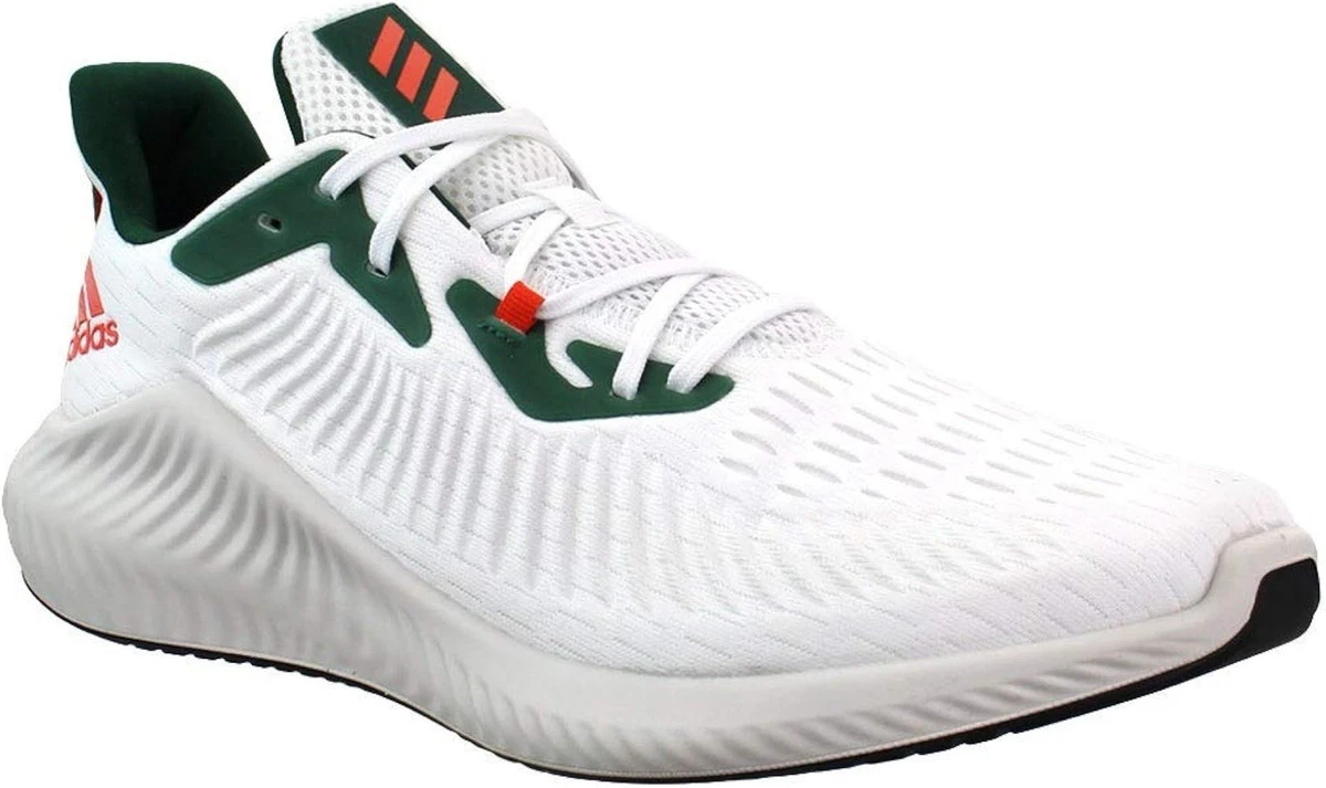 Adidas Bounce Running Shoes White Black Neon Green Size 10 Amazon.com | adidas Men main image 3
