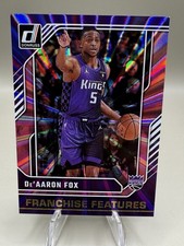 2024-25 Panini Donruss - Franchise Features De'Aaron Fox #13 Holo Pink Laser /50