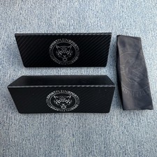 New Authentic Philipp Plein Folding Eyewear Case 2 For 1 Sunglasses Dust Cloth