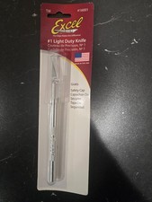 Excel #1 Light Duty Knife with Safety Cap - Excel Hobby Blades 16001