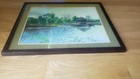 Vintage 1984 SIGNED Fairman ORIGINAL WATERCOLOR PAINTING  Rustic Barn Scene — photo 9