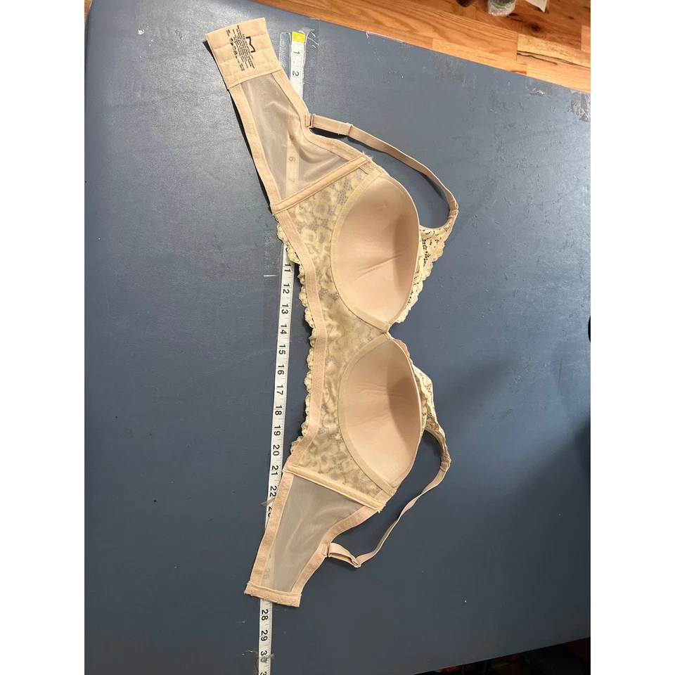 Maidenform Ligeramente Forrado Convertible Encaje Baralette 36D DM1188 Br Coqueta Foto 4 de 4