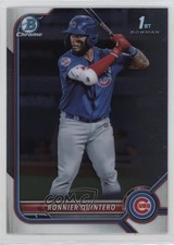 2022 Bowman Chrome Prospects Ronnier Quintero #BCP-124 0ny1