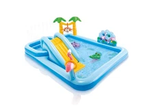 USEDNO RETAIL BOX Intex Jungle Adventure Play Center Inflatable Kiddie Spray Wad