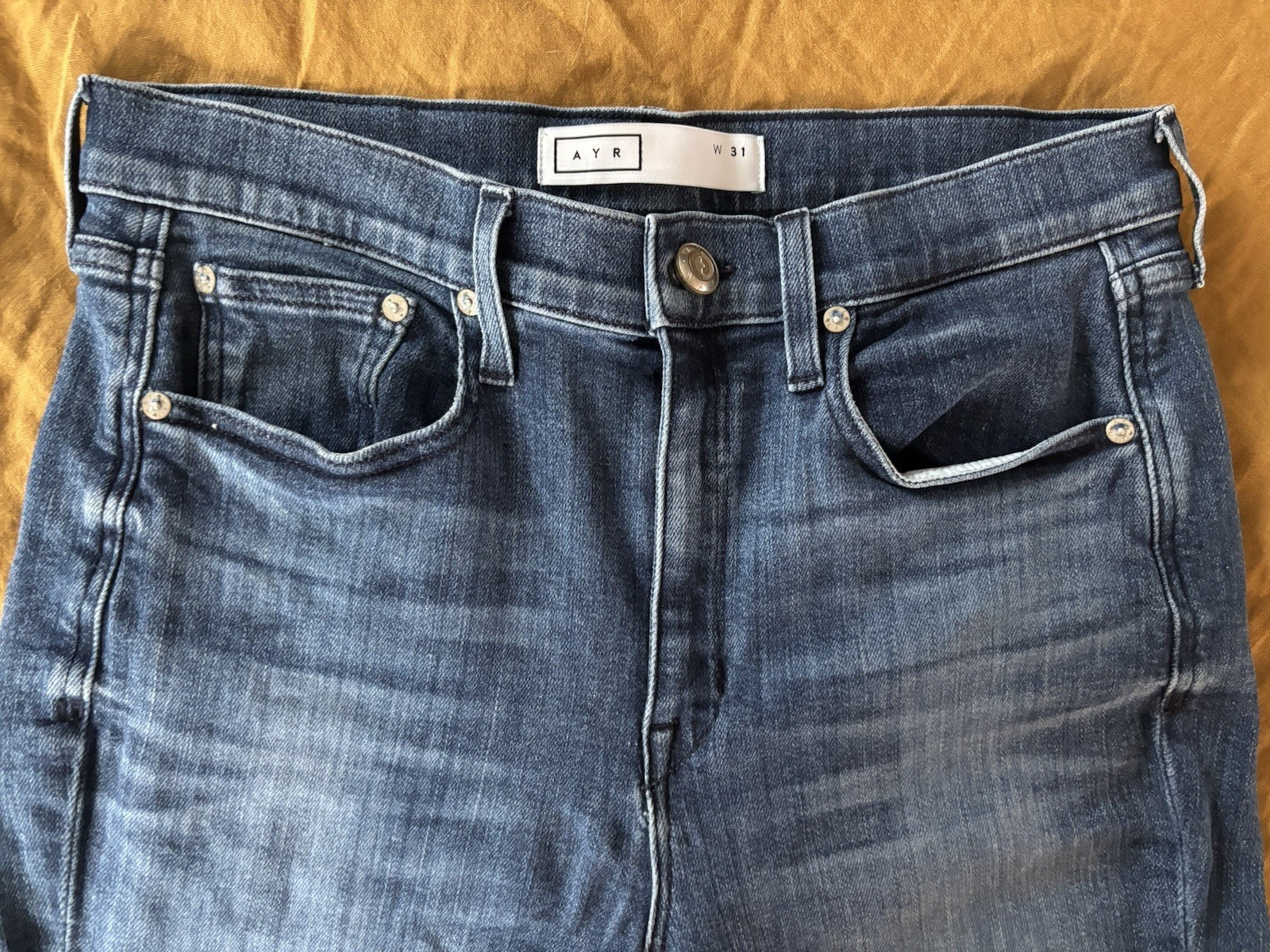 AYR The Pop Jeans Medium Denim Waist 31