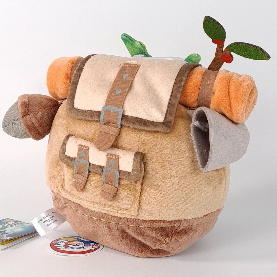 Plush peluche The Legend Of Zelda Tears Of The Kingdom Korok Backpack Brown Japa - Bild 4 von 4