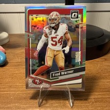 2023 Panini Donruss Optic Fred Warner Holo Card #171