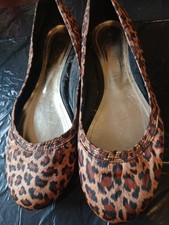Leopard Print Ballet Flats Size 7