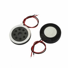 2pcs Speaker 18mm Dia 8 Ohm 1W 2-Wire Mini Micro Acoustic Audio Magnetic Arduino