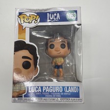 Disney Pixar Luca Paguro (Tierra) Funko Pop! Figura Vinilo #1053 Caja Dañada