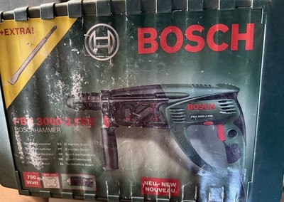 BOSCH Bohrhammer PBH 3000-2 FRE, Koffer +neue Rutschkupplung, DEFEKT für Bastler