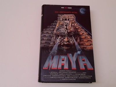 Maya 1989 VHS German PAL VPS Video Hartbox Peter Phelps Mariella Valentini