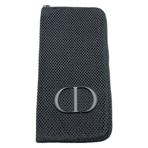 Auth Dior Parfums Pochette polyester noir