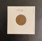 1870 Indian Head Penny - AG/G condition